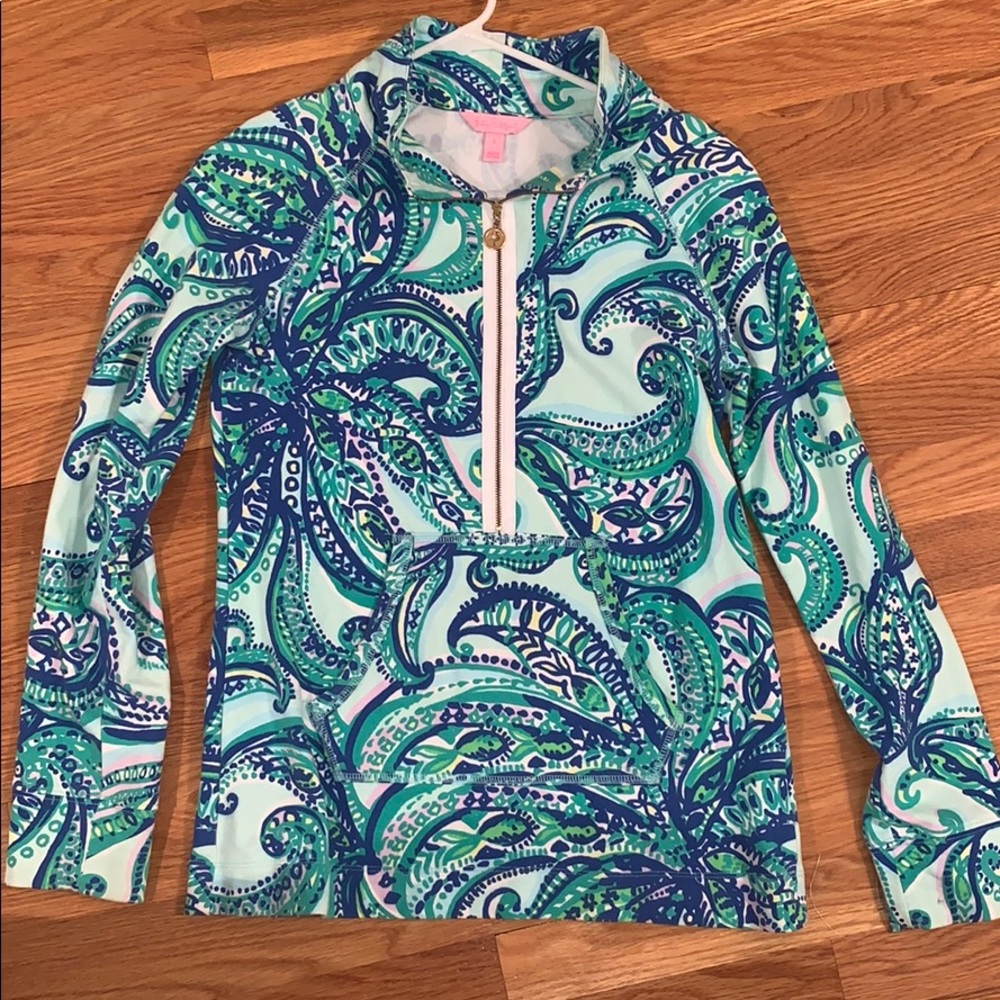Lilly Pulitzer patterned popover